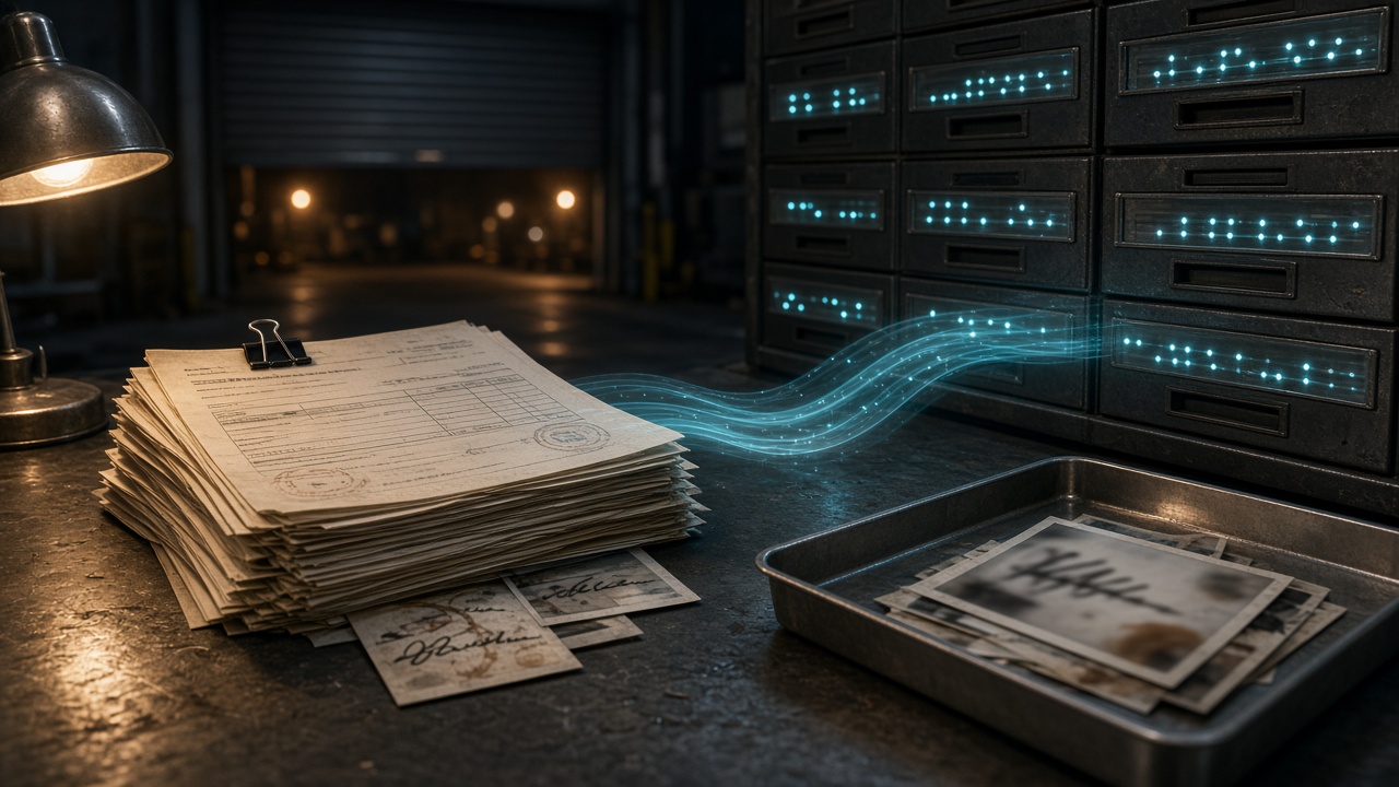 Logistics Paperless Document Workflow: Intake, OCR, Metadata, Archive