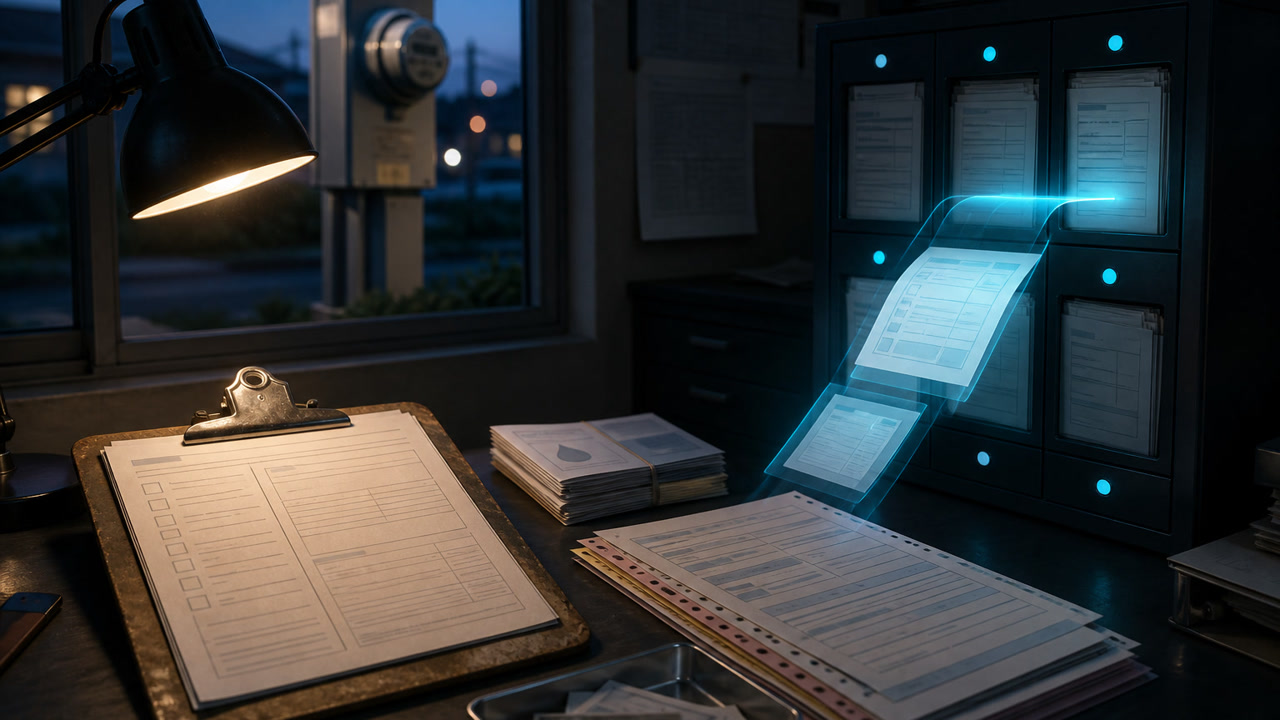 Utility Company Paperless Document Workflow: Intake, OCR, Metadata, Archive