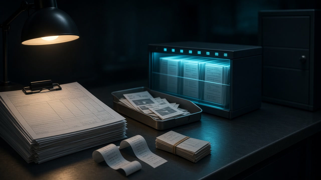 Accounting Paperless Document Workflow: Intake, OCR, Metadata, Archive