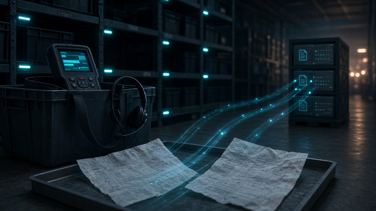Paperless Picking Method: RF Scan, Pick-to-Light, Voice, and Exception Docs