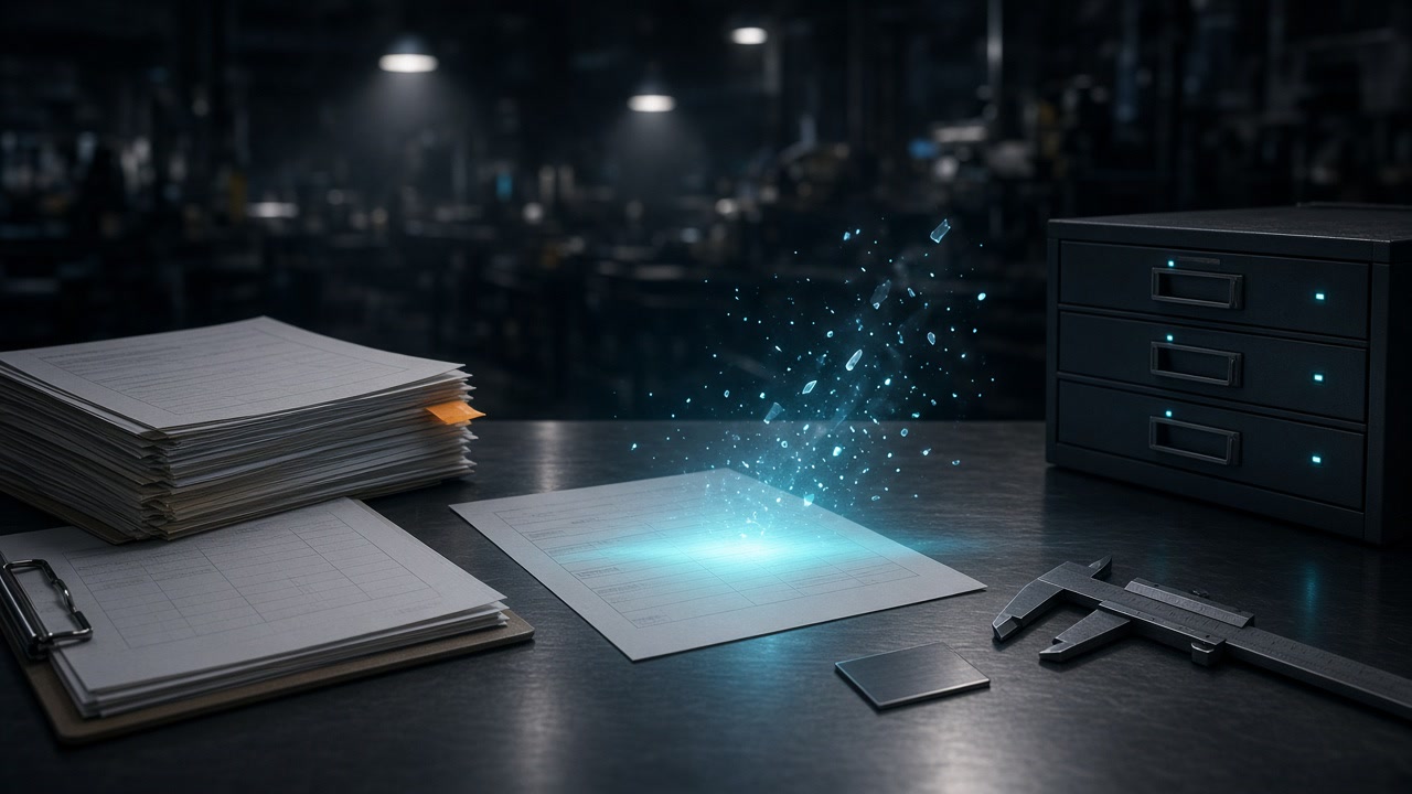 Manufacturing Paperless Document Workflow: Intake, OCR, Metadata, Archive