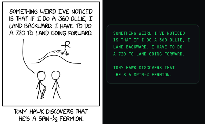 xkcd comic example
